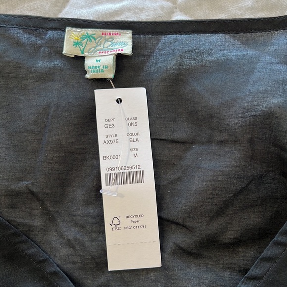 NWT J Crew Swim Coverup - Picture 4 of 6